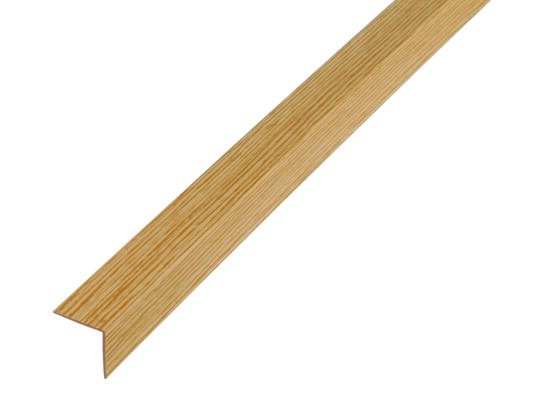 Profil kątowy PVC dąb 2000 x 20 x 20 x 1,5