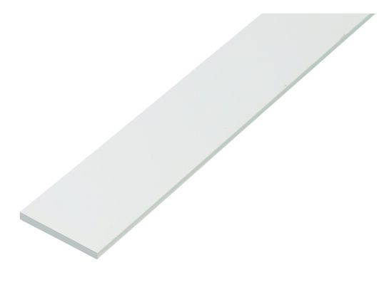 Płaskownik PVC biały 1000 x 20 x 2