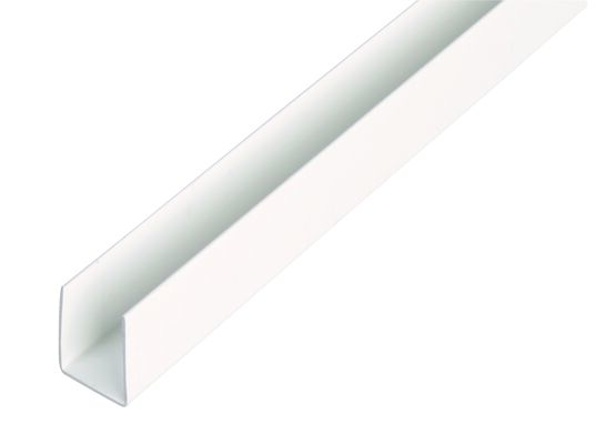 Profil U PVC biały 1000 x 18 x 10 x 1 x 16