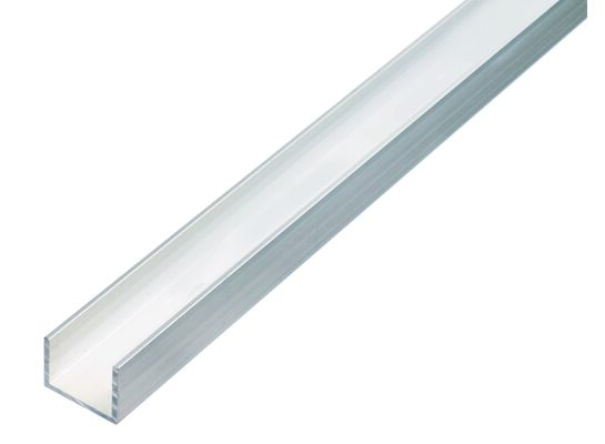 Profil U ALU 1000 x 15 x 10 x 1,5 x 12