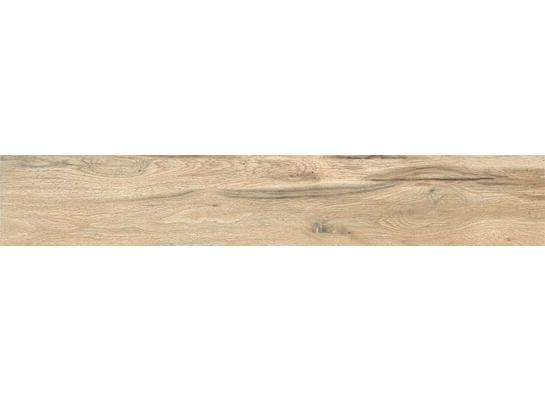 Gres szkliwiony drewnopodobny Sagano Almond 20 x 120 cm EGEN