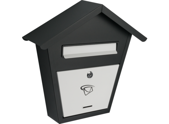 Skrzynka na listy BW-3 biało czarna