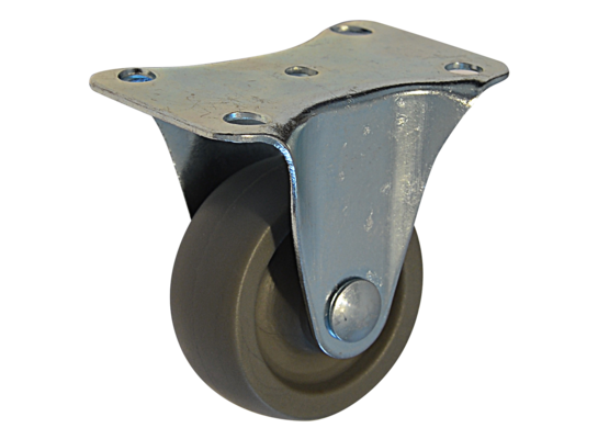 Kółko meblowe kauczukowe 32 mm/12 kg stałe