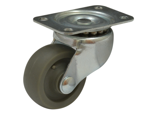 Kółko meblowe kauczukowe 32 mm/12 kg obrotowe