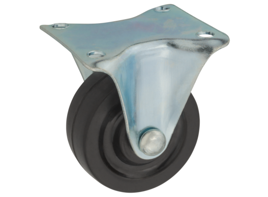 Zestaw z kołem 40 mm/20 kg, płyta stała