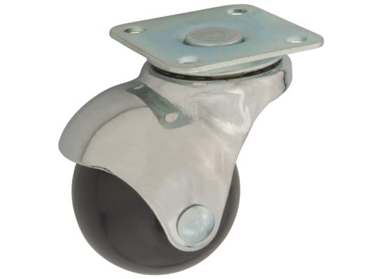 Kółko meblowe kulowe 40 mm/40kg płyta obrotowa
