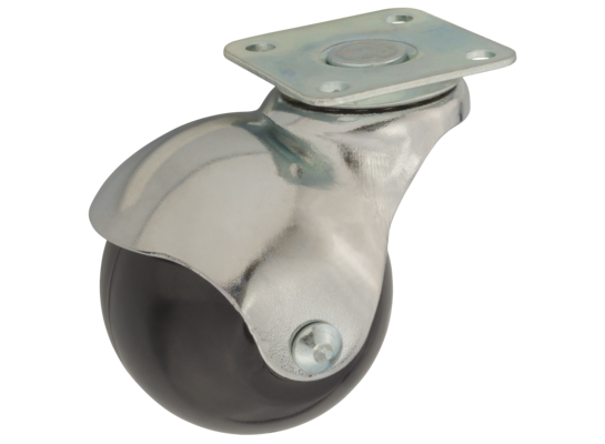 Kółko meblowe kulowe 50 mm/45 kg płyta obrotowa