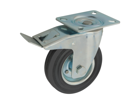 Zestaw jezdny obrotowy z hamulcem 125 mm/125 kg