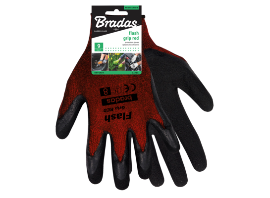 Rękawice ochronne FLASH GRIP RED lateks rozmiar 6