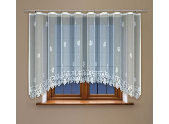 Firanka gotowa z taśmą marszczącą 150 x 300 cm