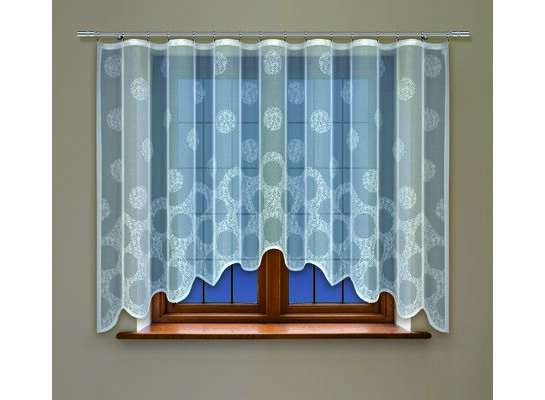 Firanka gotowa z taśmą marszczącą 160 x 300 cm