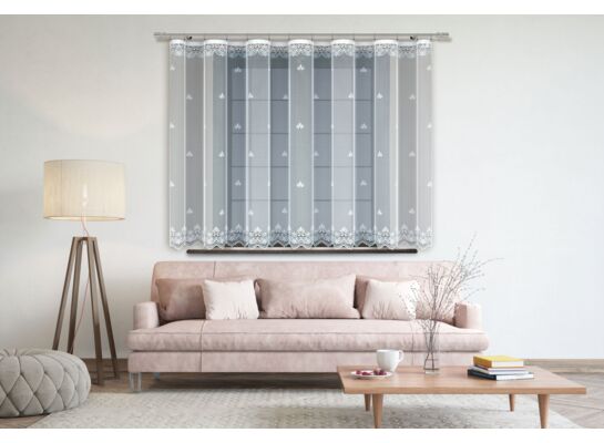 Firanka gotowa z taśmą marszczącą 160 x 300 cm