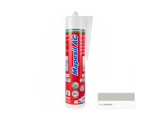 Silikon MAPESIL AC N.111 srebrny 310 ml Mapei