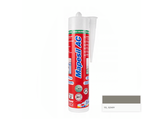 Silikon MAPESIL AC N.113 szary 310 ml Mapei