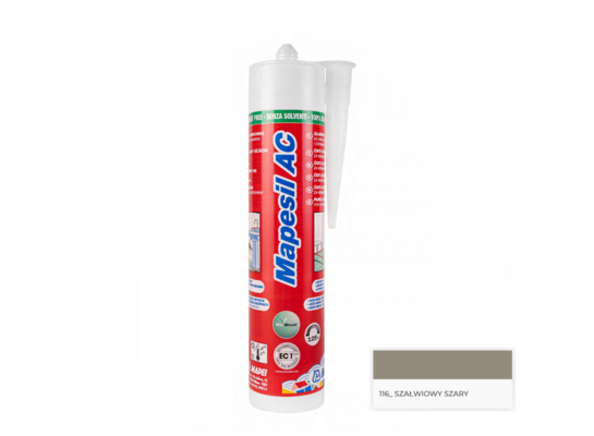 Silikon MAPESIL AC N.116 szary szałwiowy 310 ml Mapei