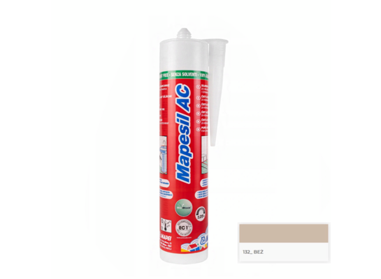Silikon MAPESIL AC N.132 beż 310 ml Mapei
