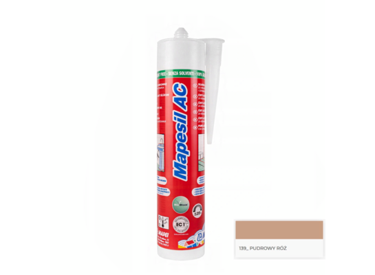 Silikon MAPESIL AC N.139 pudrowy 310 ml Mapei