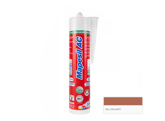 Silikon MAPESIL AC N.145 ceglasty 310 ml Mapei