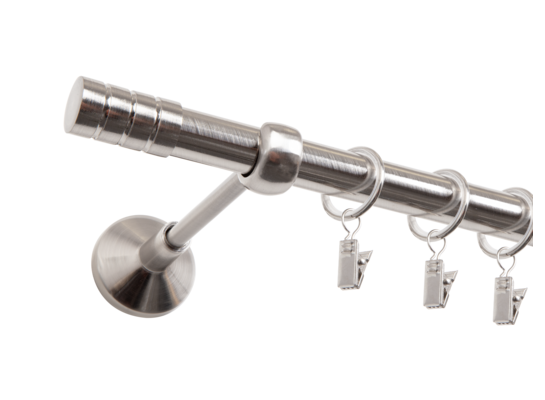 Karnisz pojedynczy Vito I 160 cm efekt stali GO/ON!