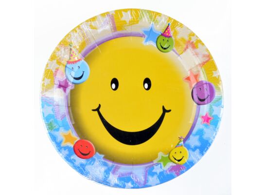 Talerz buźka papierowy średni