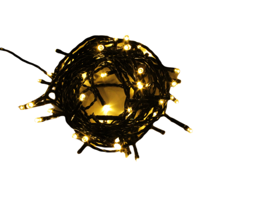 Lampki łańcuch świetlny zewnętrzny 300 LED 5 m ciepły biały