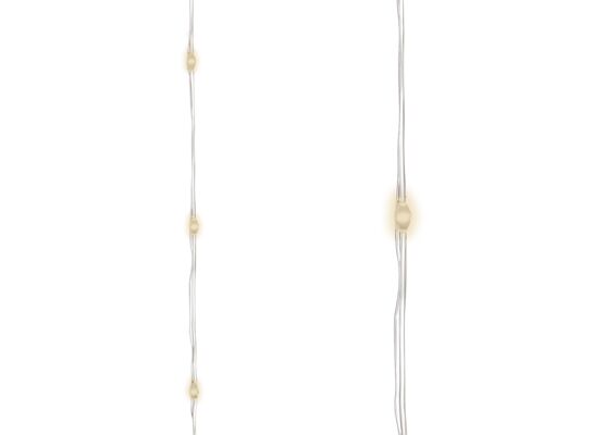 Lampki zewnętrzne 240 LED 12 m ciepły biały