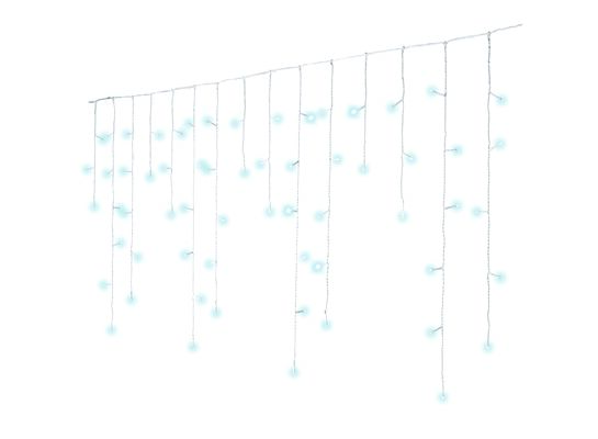 Lampki zewnętrzne kurtyna 175 LED zimny biały