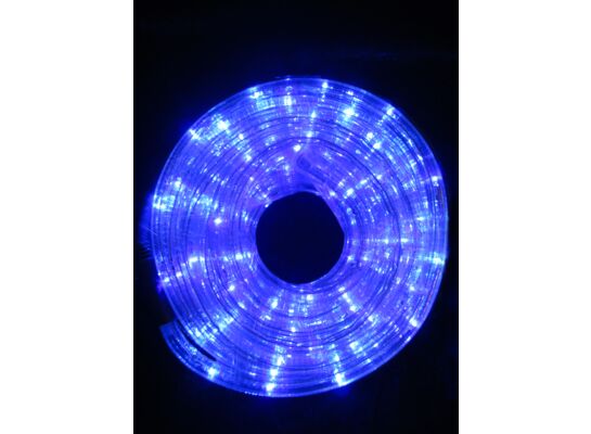 Lampki zewnętrzne wąż 540 LED 10 m niebieskie