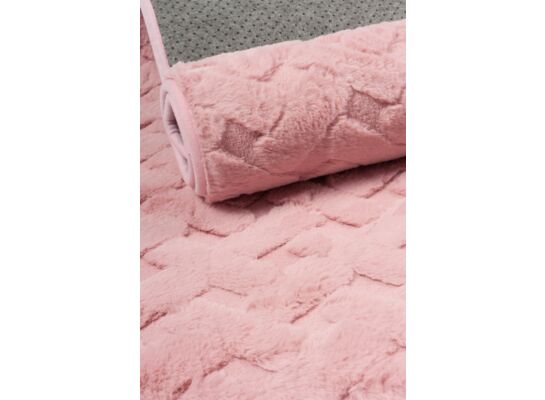 Dywan Marbella 70 x 140 cm różowy