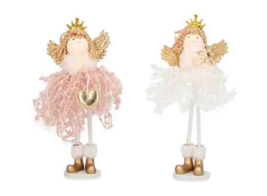 Figurka anioł 17 cm mix