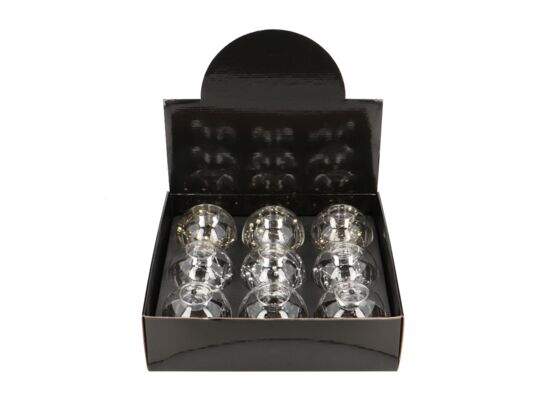 Świecznik szklany 10 cm