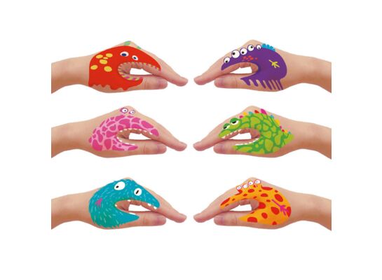 Tatuaż stwory "gadająca dłoń" 6 sztuk