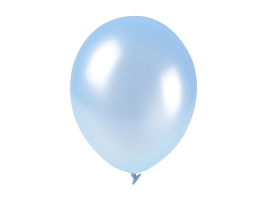 Balon metalizowany niebieski 100 sztuk