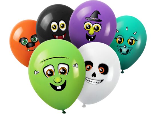 Balon potwór - zrób to sam 6 wzorów