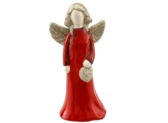 Figurka ceramiczna Anioł 15 cm