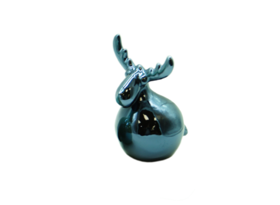 Figurka ceramiczna Renifer 15,4 cm