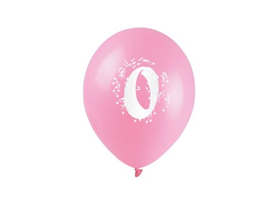 Balon druk cyferka - 0