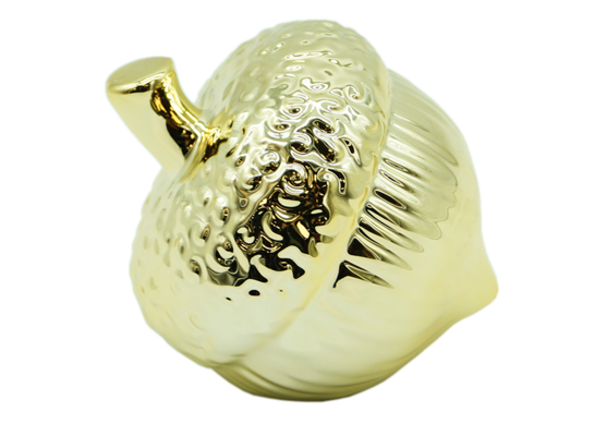 Żołądź ceramiczny złoty