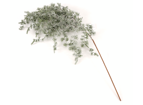 Gałązka ozdobna 75 cm zielony