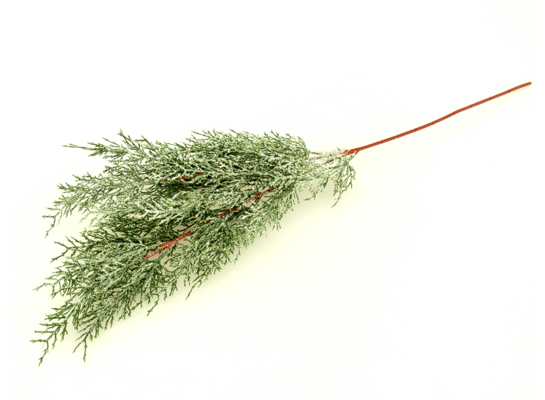 Gałązka ozdobna 75 cm zielony