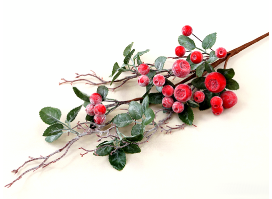 Gałązka ostrokrzewu 66 cm