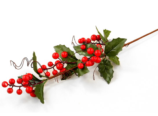 Gałązka ostrokrzewu 64 cm