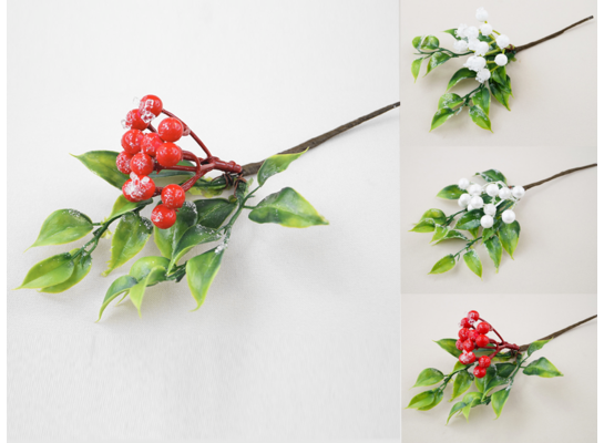 Gałązka jarzębiny 20 cm mix