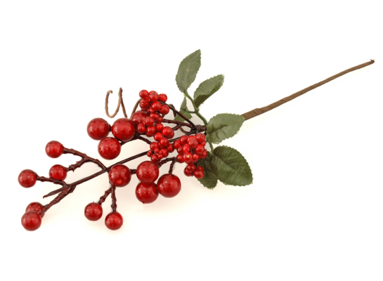 Gałązka ostrokrzewu 28 cm