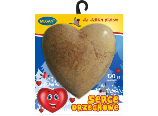 Serce orzechowe wysokotłuszczowe i energetyczne 450 g