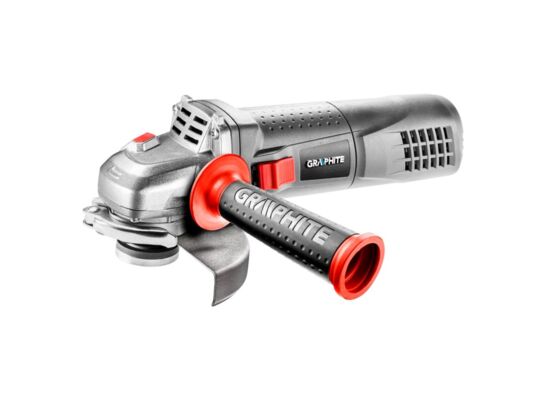 Szlifierka kątowa 900 W, tarcza 125 x 22,2 mm + 10 szt. tarcz do metalu 1.0 INOX, GRAPHITE