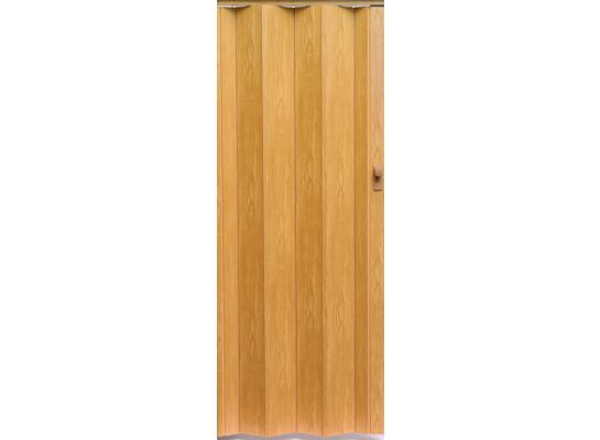 Drzwi harmonijkowe CRYSTALLINE ROYAL 280 86 x 203 cm jasny dąb