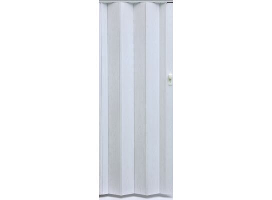 Drzwi harmonijkowe CRYSTALLINE ROYAL 281 86 x 203 cm dąb bielony