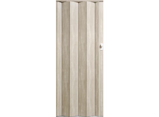 Drzwi harmonijkowe CRYSTALLINE ROYAL 330 86 x 203 cm dąb srebrny