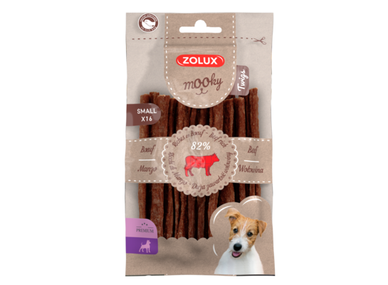 ZOLUX Przysmak MOOKY Premium Twigs wołowina S x 16 szt.